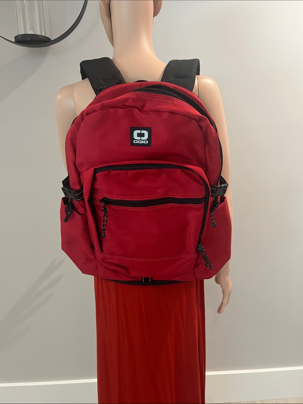 OGIO Red and Black Backpack